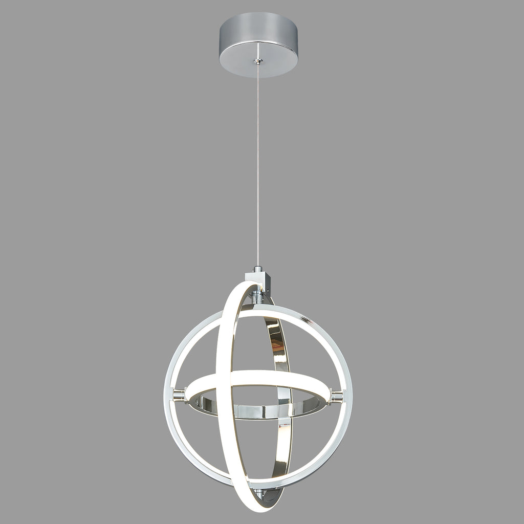 Modern LED Dimmable Height Round Ring Pendant Light