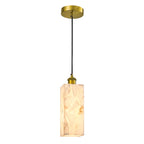 Modern Rectangular Alabaster Pendant Lamps for Kitchen Islands