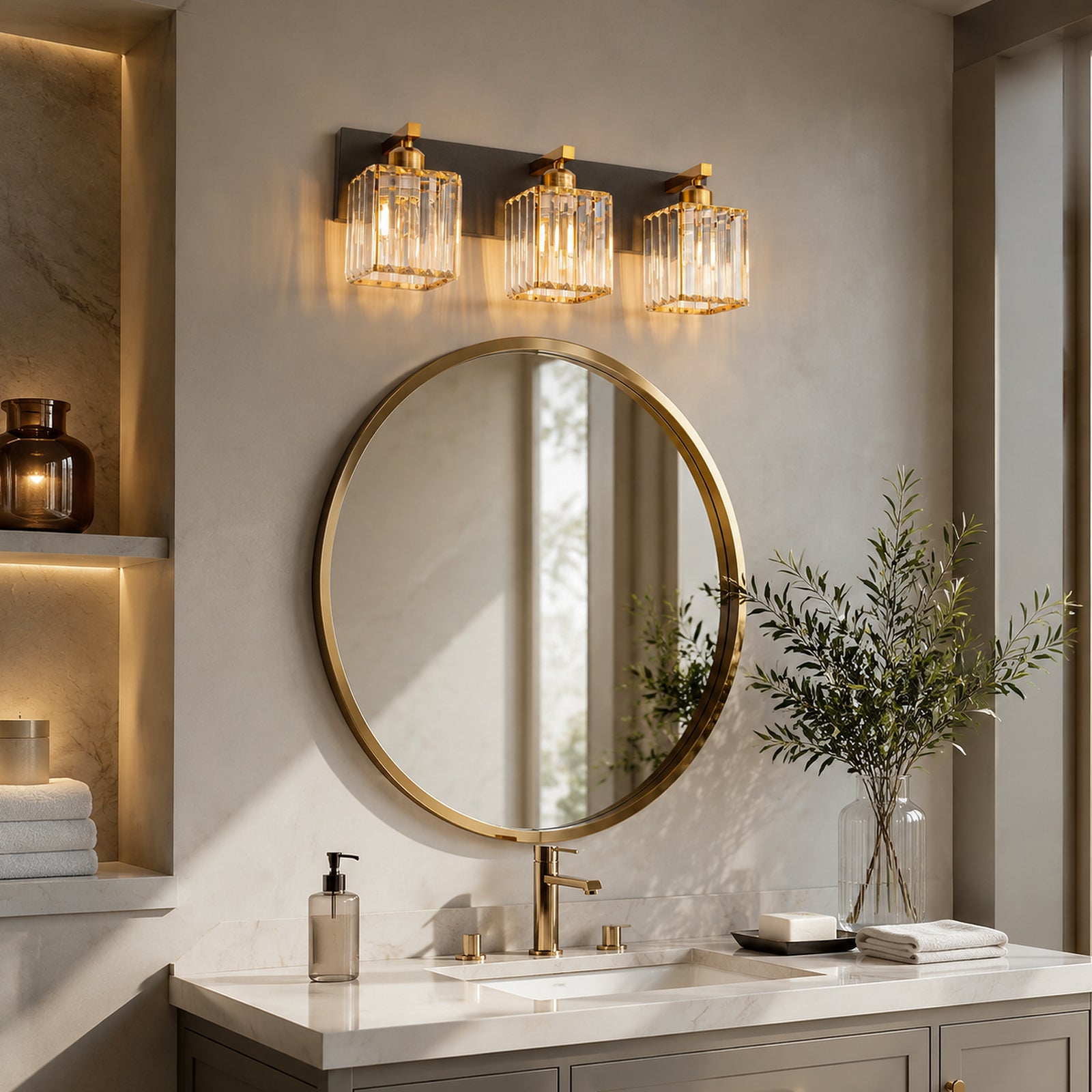 Modern Minimalist Design Bathroom Vanity Light