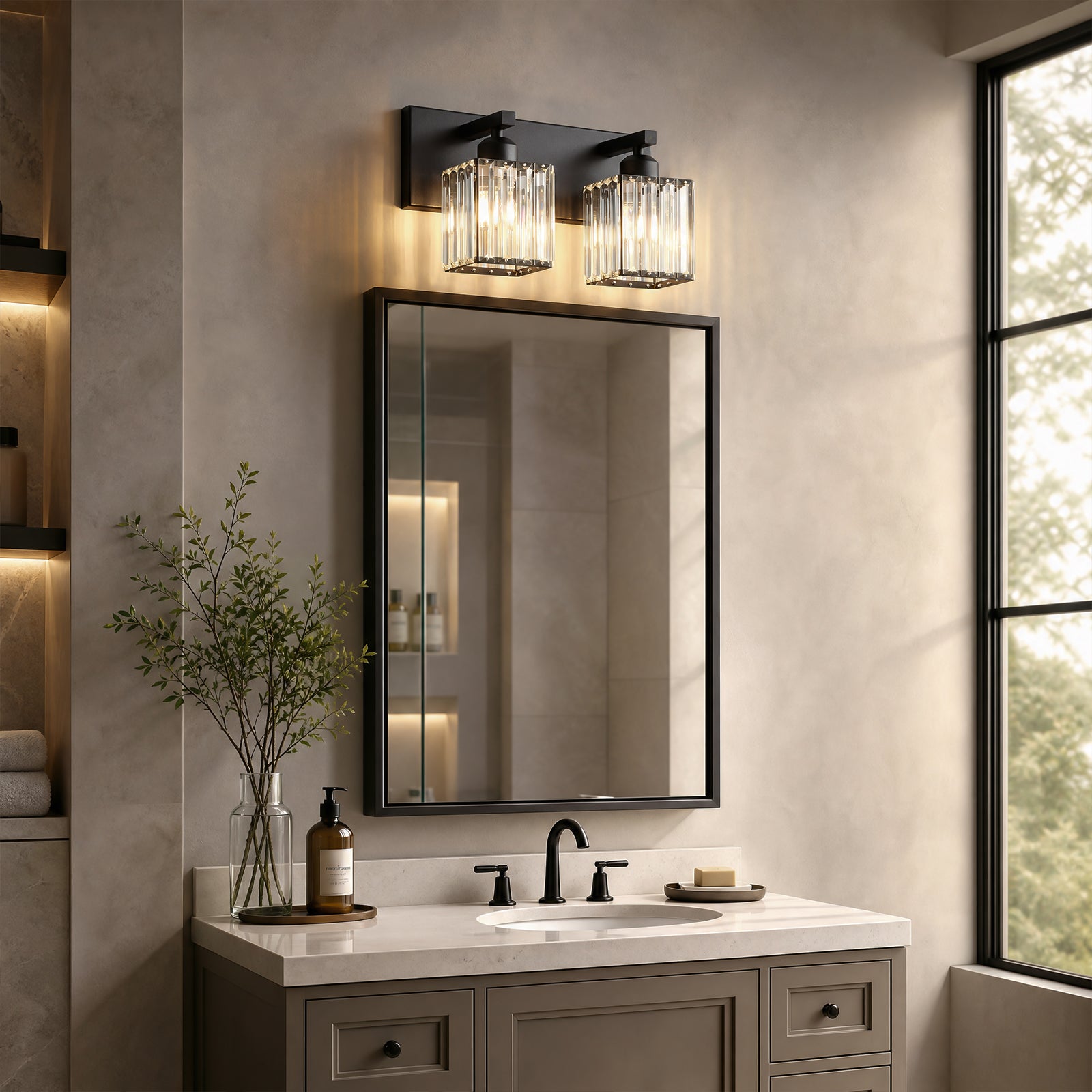 Modern Minimalist Design Bathroom Vanity Light