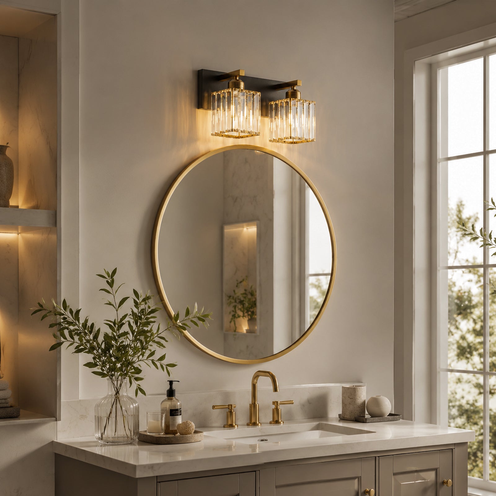 Modern Minimalist Design Bathroom Vanity Light