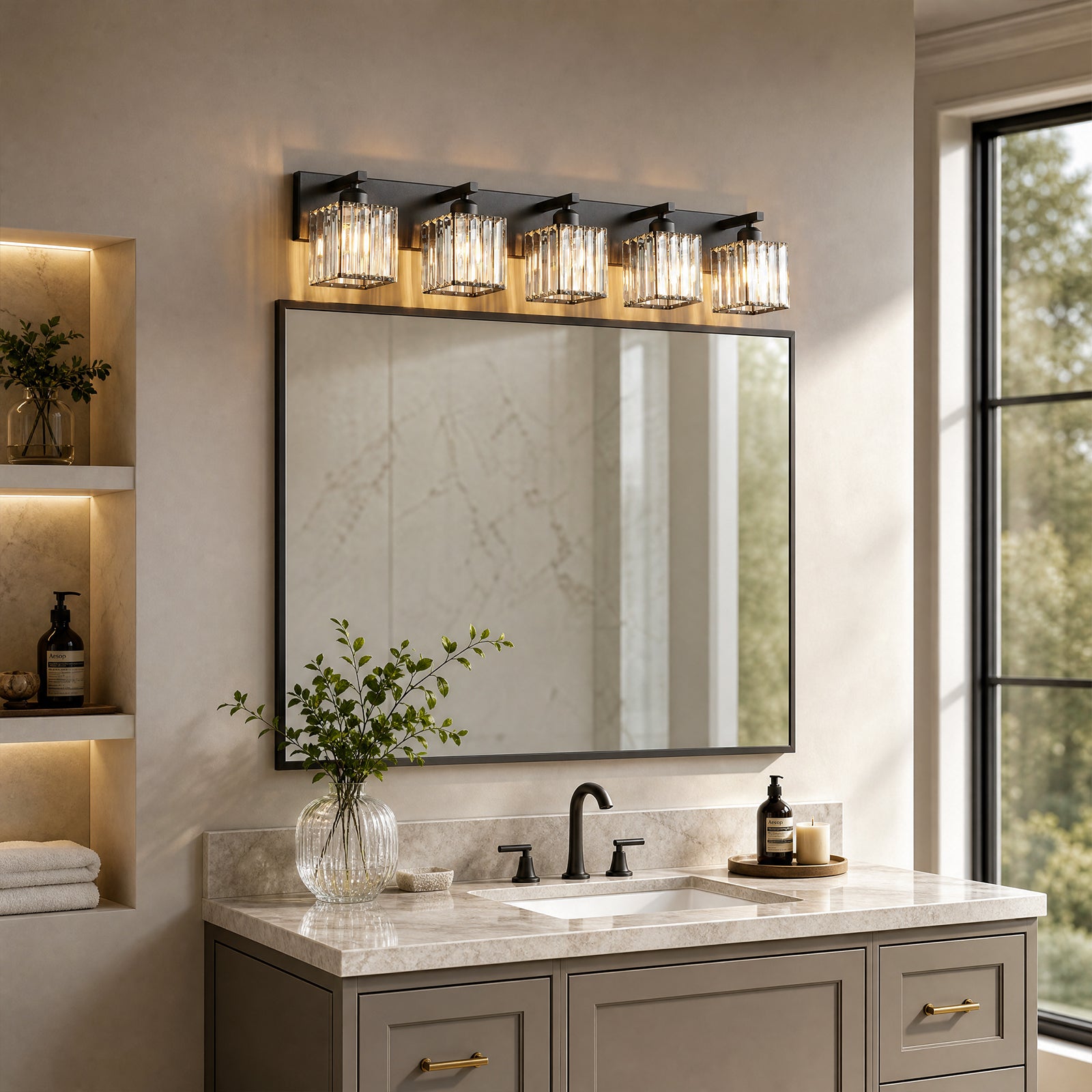 Modern Minimalist Design Bathroom Vanity Light