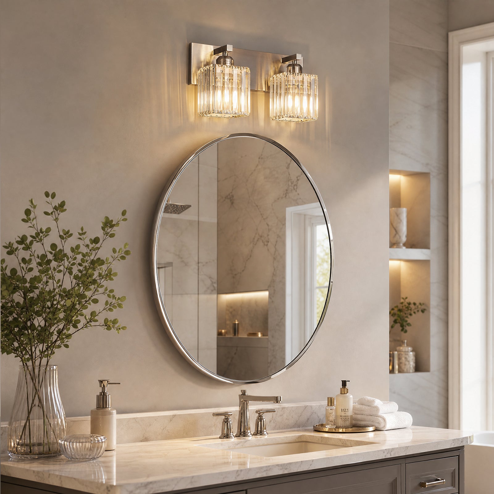 Modern Minimalist Design Bathroom Vanity Light