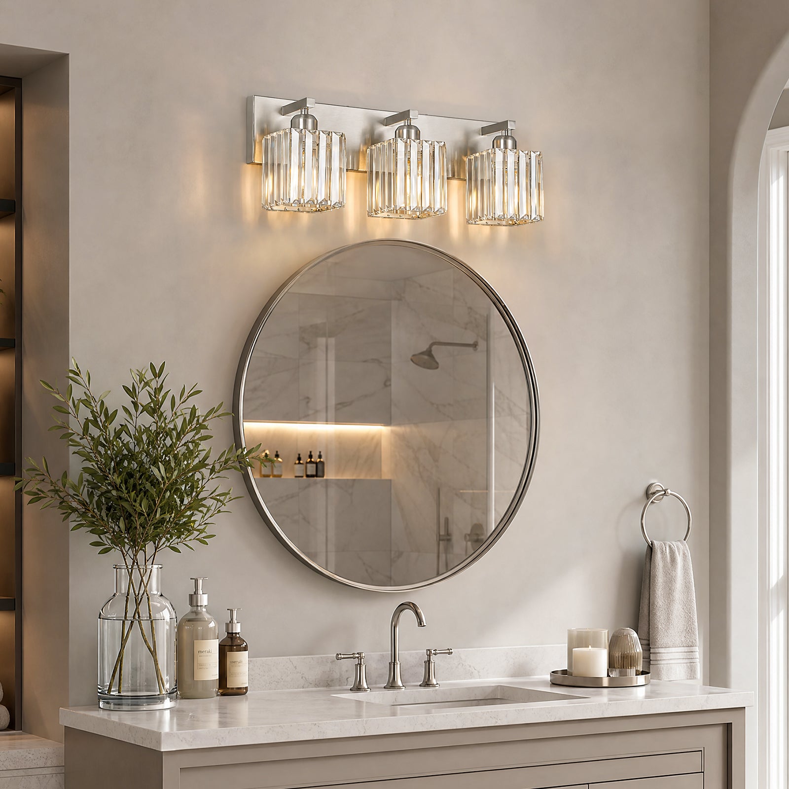 Modern Minimalist Design Bathroom Vanity Light