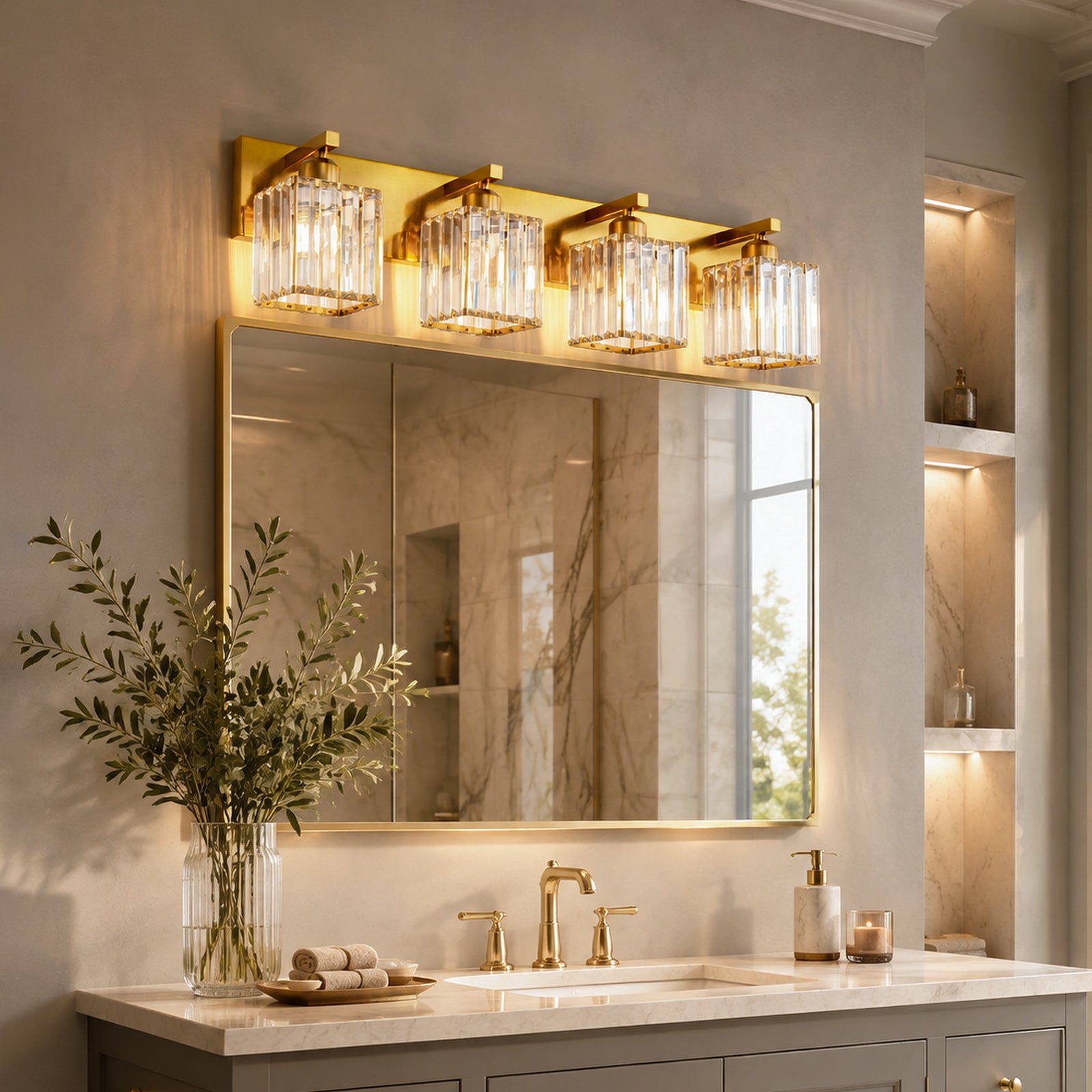 Modern Minimalist Design Bathroom Vanity Light