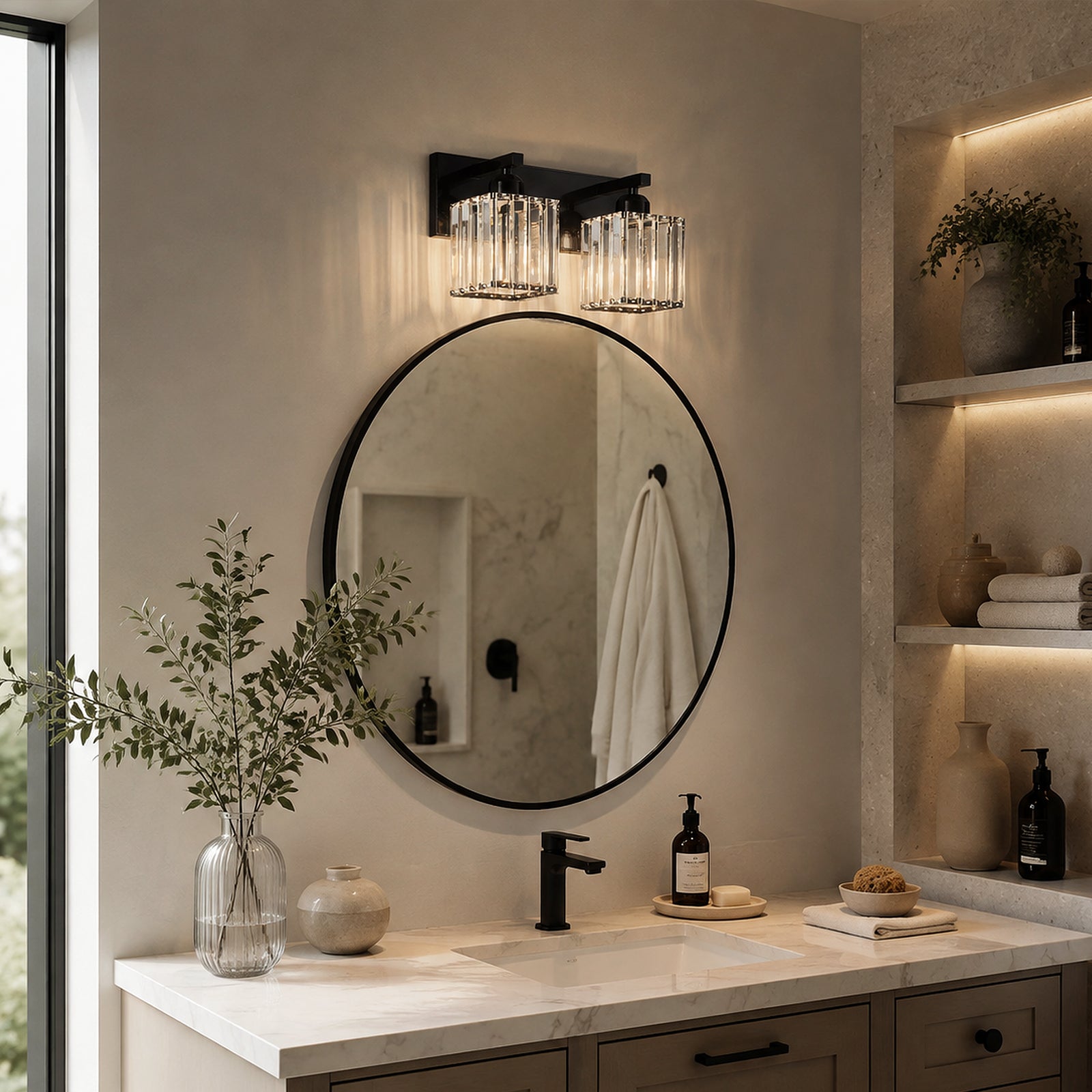 Modern Minimalist Design Bathroom Vanity Light