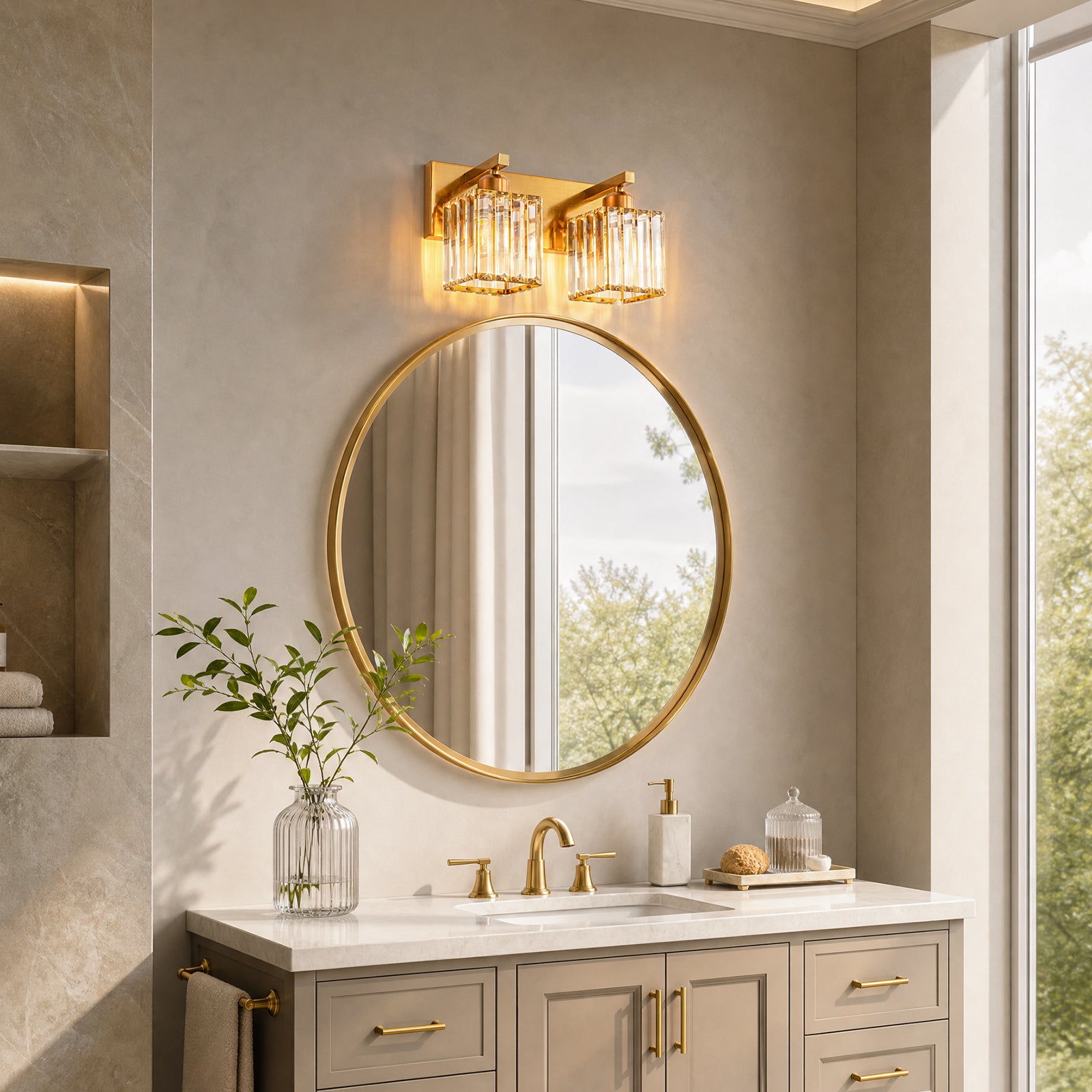 Modern Minimalist Design Bathroom Vanity Light
