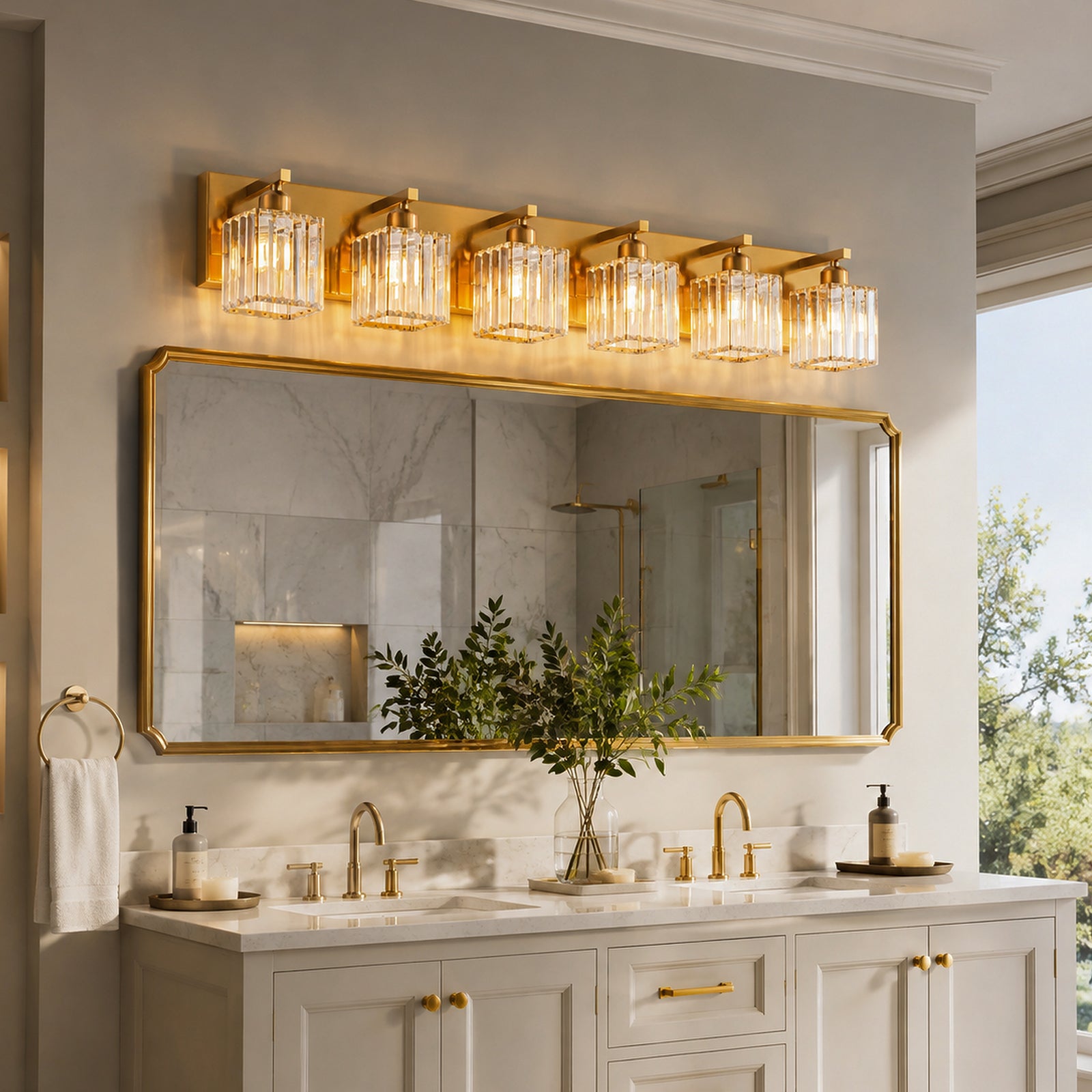 Modern Minimalist Design Bathroom Vanity Light