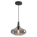 Contemporary Industrial Glass Pendant Light in Multiple Shapes