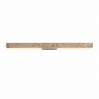 Wabi Sabi Long Linear Travertine LED Wall Sconce