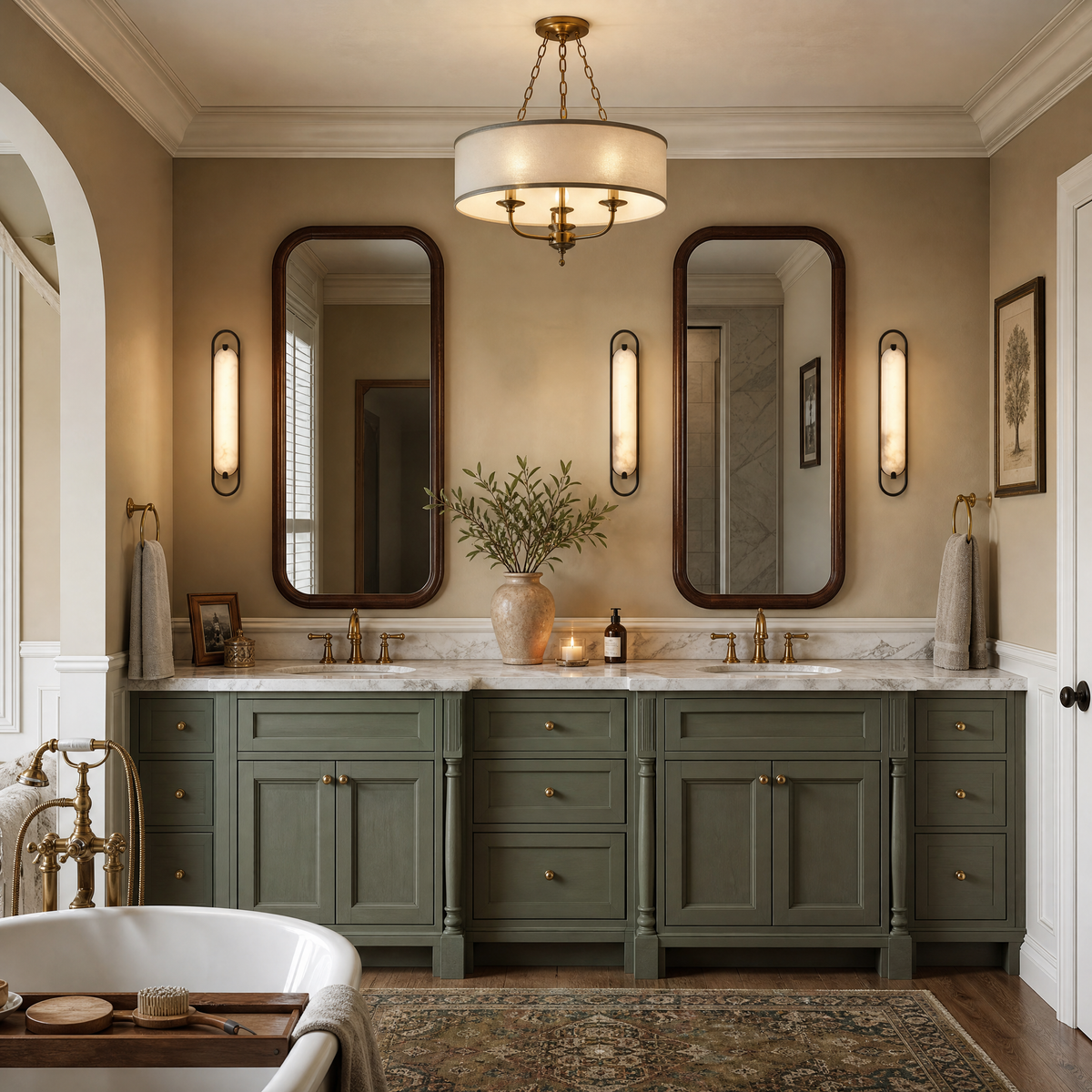 Modern Oval Alabaster LED Wall Sconce for Bedside Accent Lighting