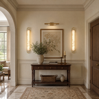 Modern Oval Alabaster LED Wall Sconce for Bedside Accent Lighting