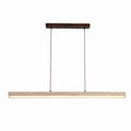 Wabi Sabi Long Linear Travertine LED Pendant Light