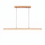 Wabi Sabi Long Linear Travertine LED Pendant Light